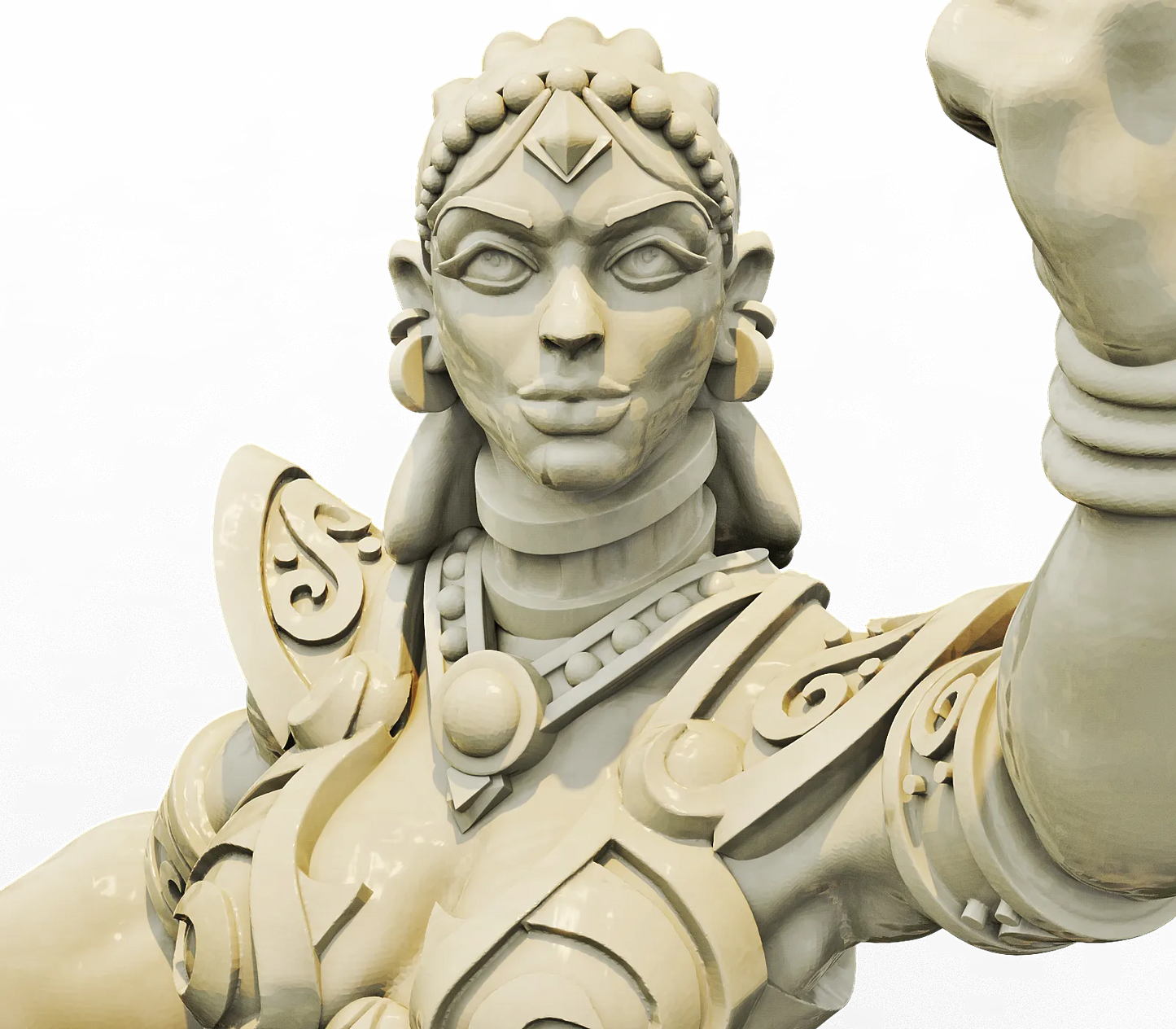 Brayan Nafarrate - Bestiary #4 - Earth Genie/Dao #1 - DnD/TTRPG Figure/Miniature
