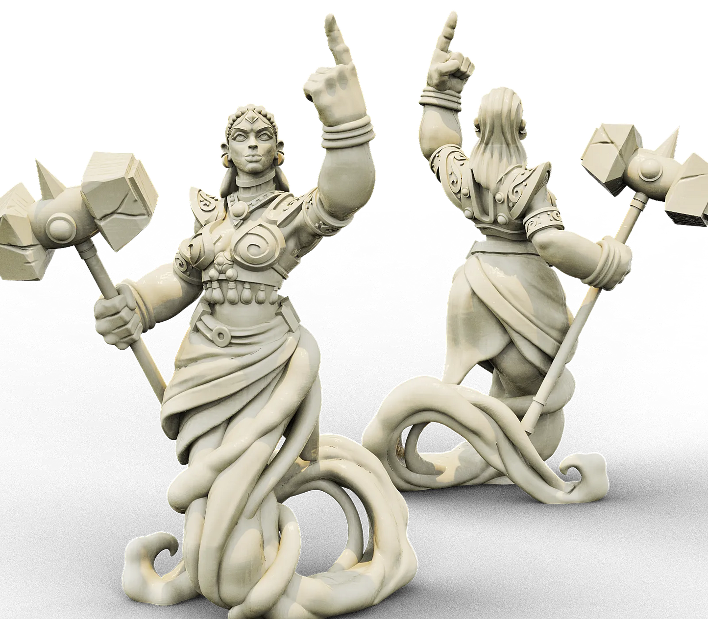 Brayan Nafarrate - Bestiary #4 - Earth Genie/Dao #1 - DnD/TTRPG Figure/Miniature