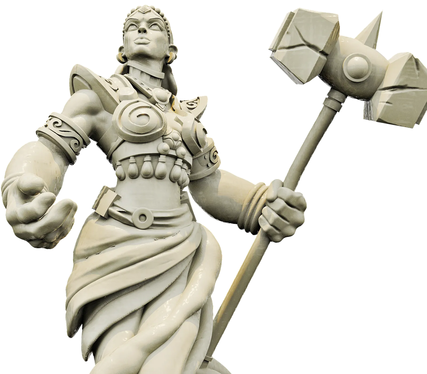 Brayan Nafarrate - Bestiary #4 - Earth Genie/Dao #3 - DnD/TTRPG Figure/Miniature