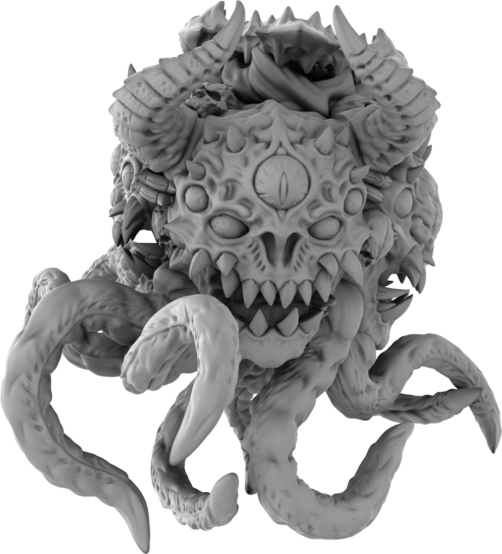 Brayan Nafarrate - Demon God #1 - DnD/TTRPG Figure/Miniature