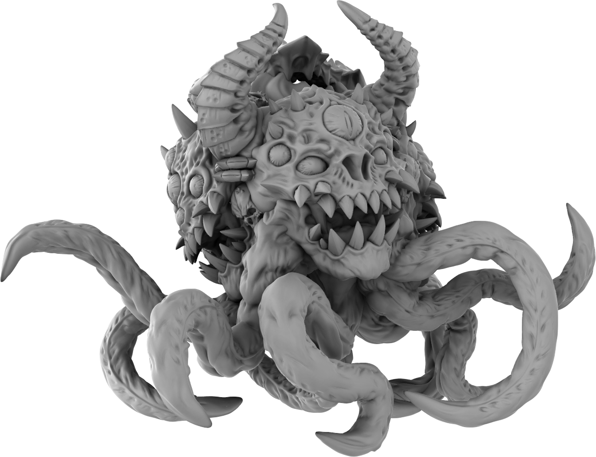 Brayan Nafarrate - Demon God #2 - DnD/TTRPG Figure/Miniature