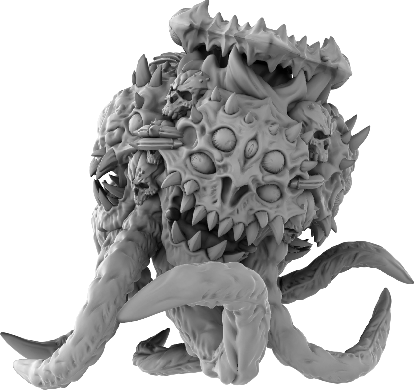 Brayan Nafarrate - Demon God #3 - DnD/TTRPG Figure/Miniature