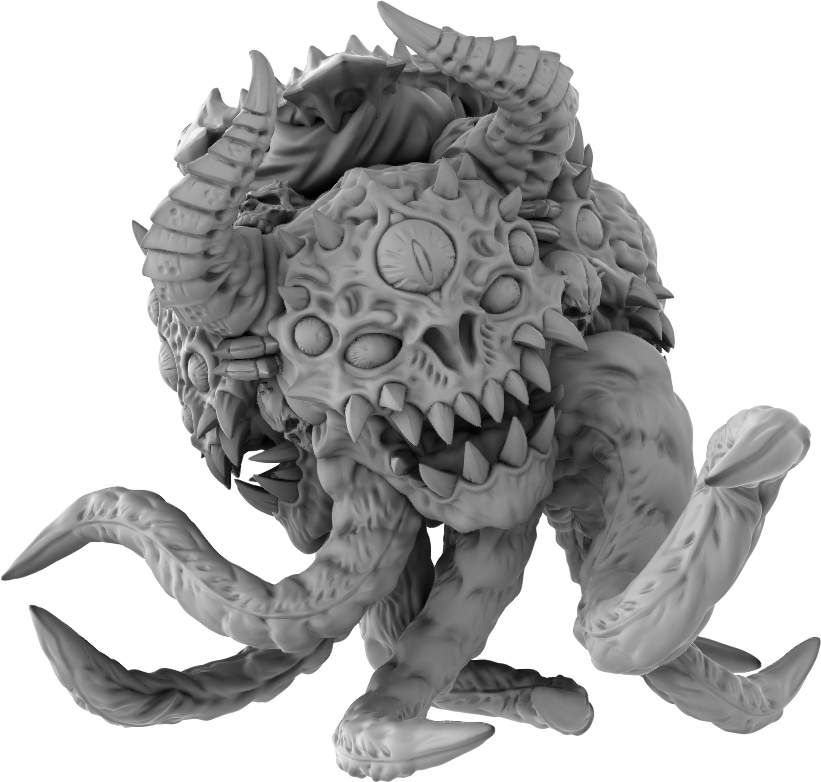 Brayan Nafarrate - Demon God #3 - DnD/TTRPG Figure/Miniature