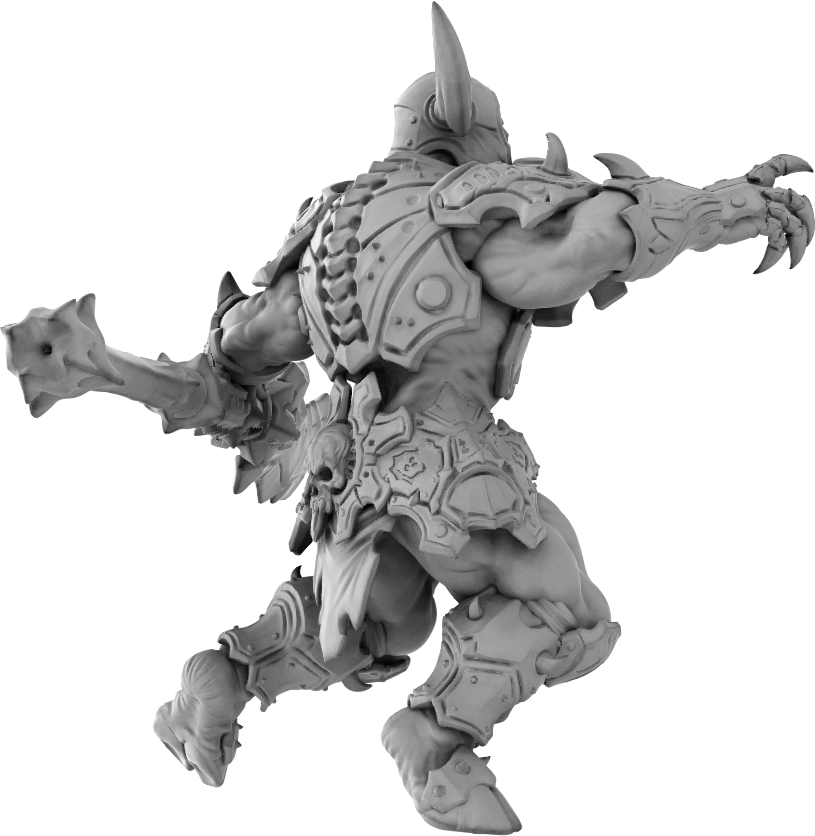 Brayan Nafarrate - Demon Troop #1 - DnD/TTRPG Figure/Miniature