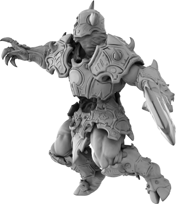 Brayan Nafarrate - Demon Troop #1 - DnD/TTRPG Figure/Miniature