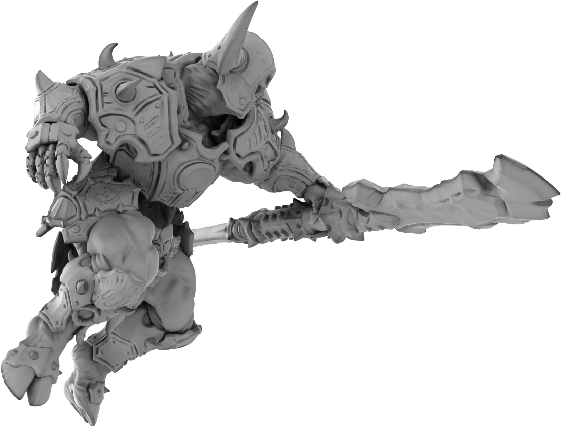 Brayan Nafarrate - Demon Troop #2 - DnD/TTRPG Figure/Miniature