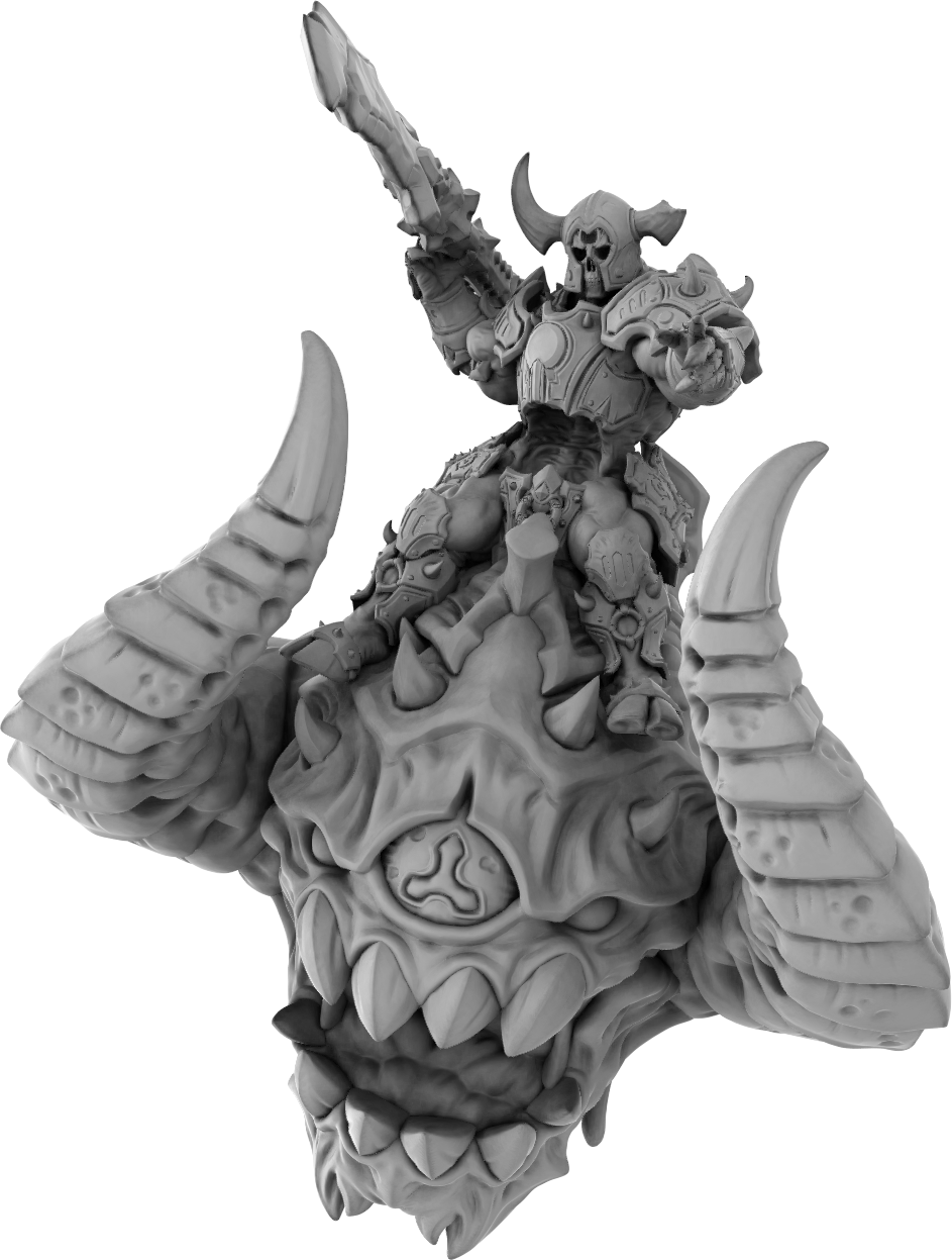 Brayan Nafarrate - Demon Troop #3 - DnD/TTRPG Figure/Miniature