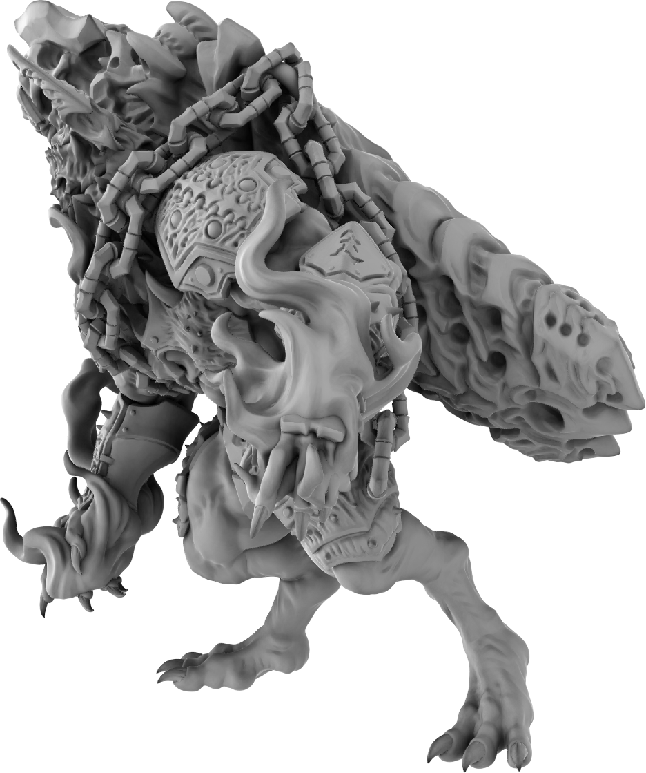 Brayan Nafarrate - Demon Undertaker #1 - DnD/TTRPG Figure/Miniature