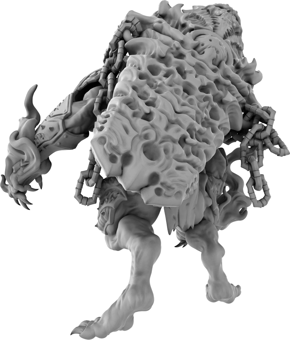 Brayan Nafarrate - Demon Undertaker #1 - DnD/TTRPG Figure/Miniature