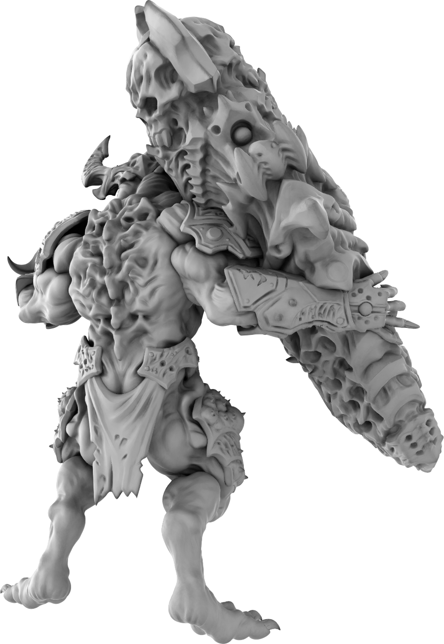 Brayan Nafarrate - Demon Undertaker #2 - DnD/TTRPG Figure/Miniature