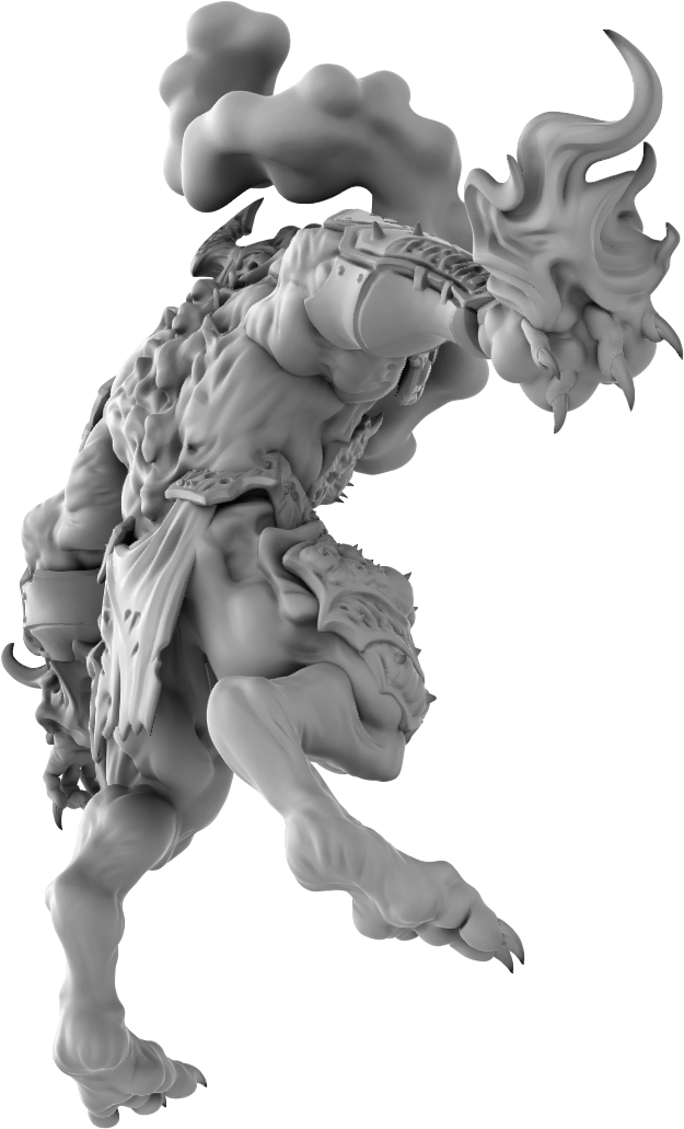Brayan Nafarrate - Demon Undertaker #3 - DnD/TTRPG Figure/Miniature