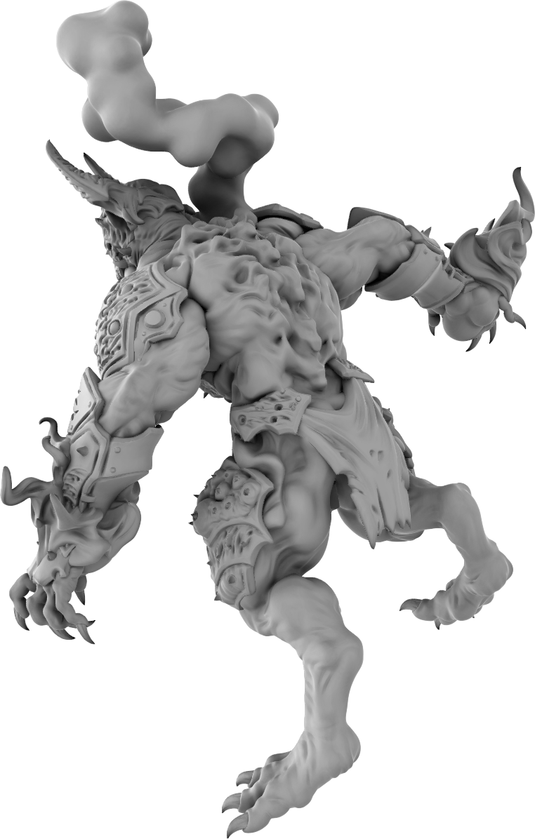 Brayan Nafarrate - Demon Undertaker #3 - DnD/TTRPG Figure/Miniature