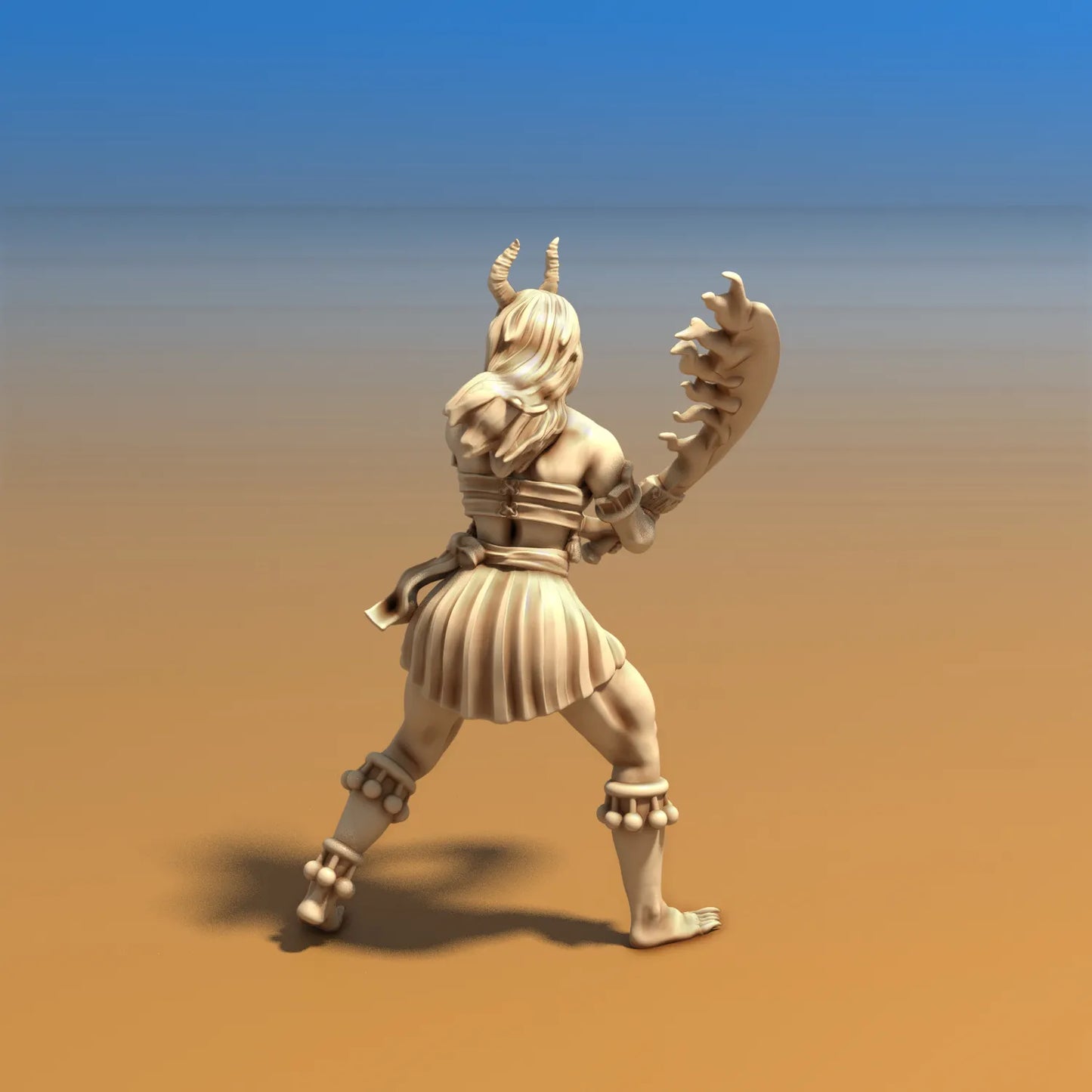 Medusa Miniatures - Efreeti Female - DnD/TTRPG/Roleplaying/Wargamesature