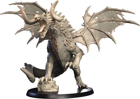 3D IPStudios - Dragons Worlds #2 - Draconix - DnD/TTRPG Figure/Miniature - Helios3DPrinting