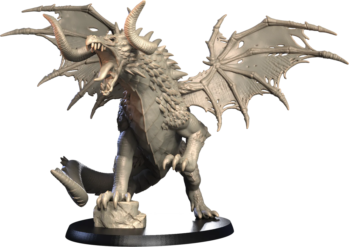 3D IPStudios - Dragons Worlds #2 - Draconix - DnD/TTRPG Figure/Miniature