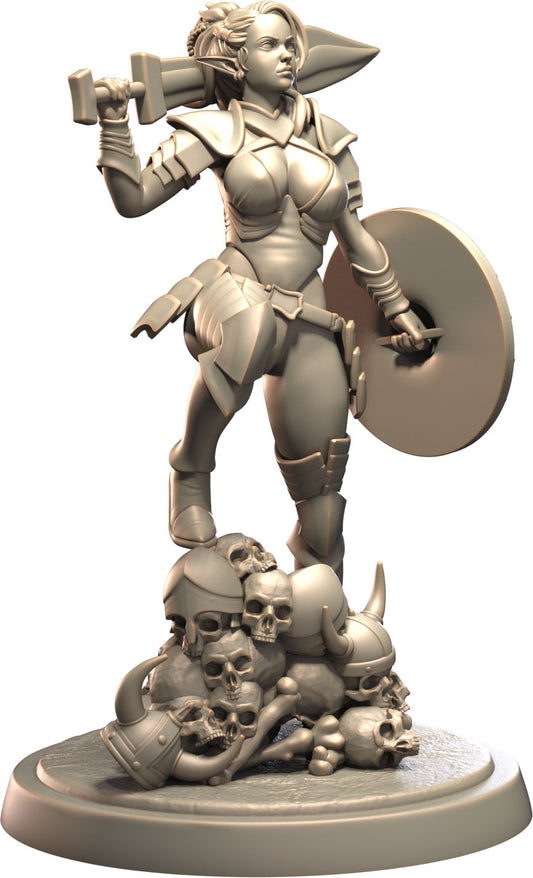 3D IPStudios - Elf Warriors - Draelith - Pin Up/Figure/Model/Diorama - Helios3DPrinting