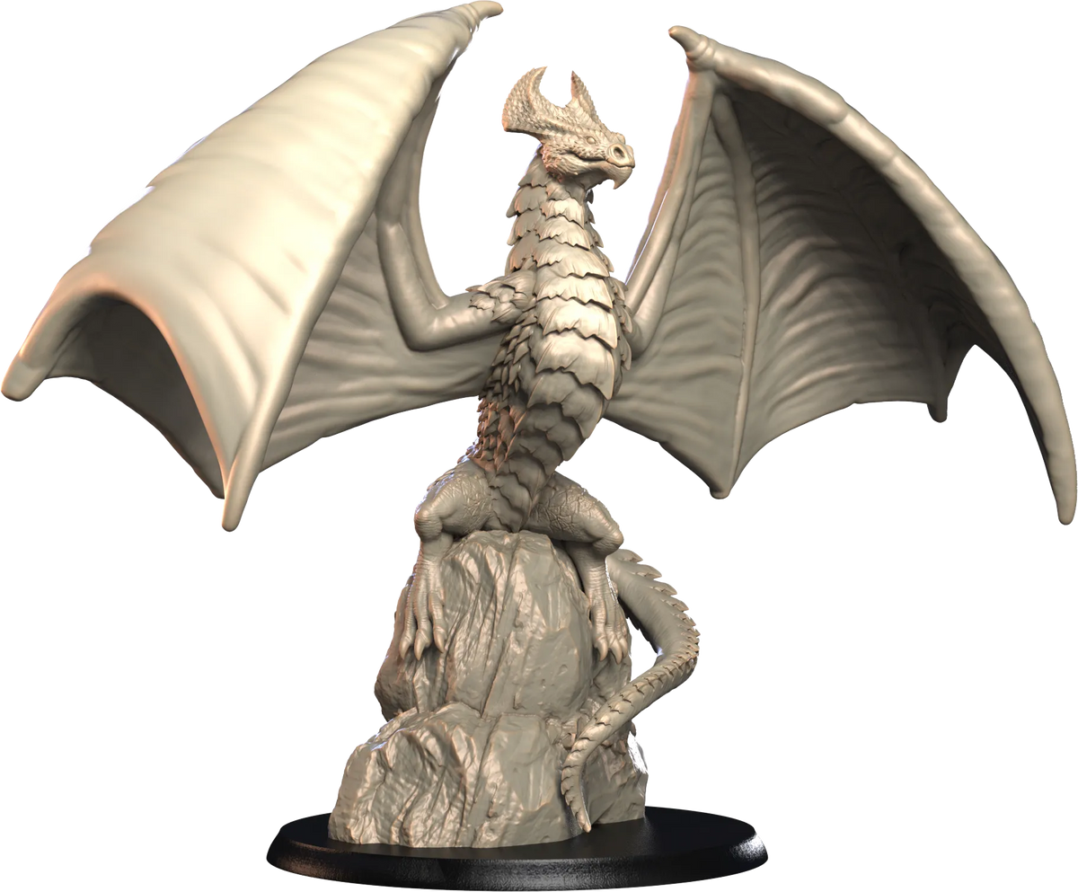 3D IPStudios - Dragons Worlds #2 - Drakthull - DnD/TTRPG Figure/Miniature