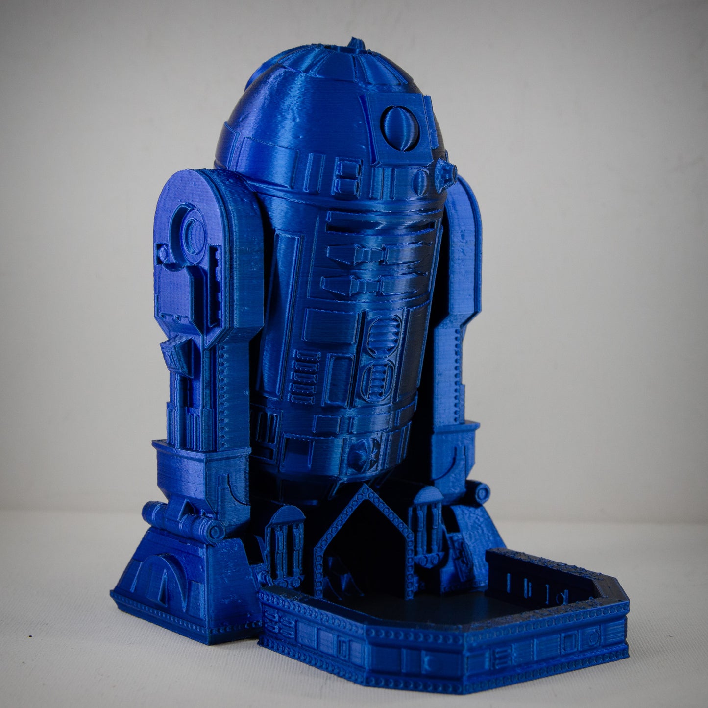Fantasy3DTabletop - R2-D2 Droid Dice Tower - DnD/TTRPG/Roleplaying/Wargames