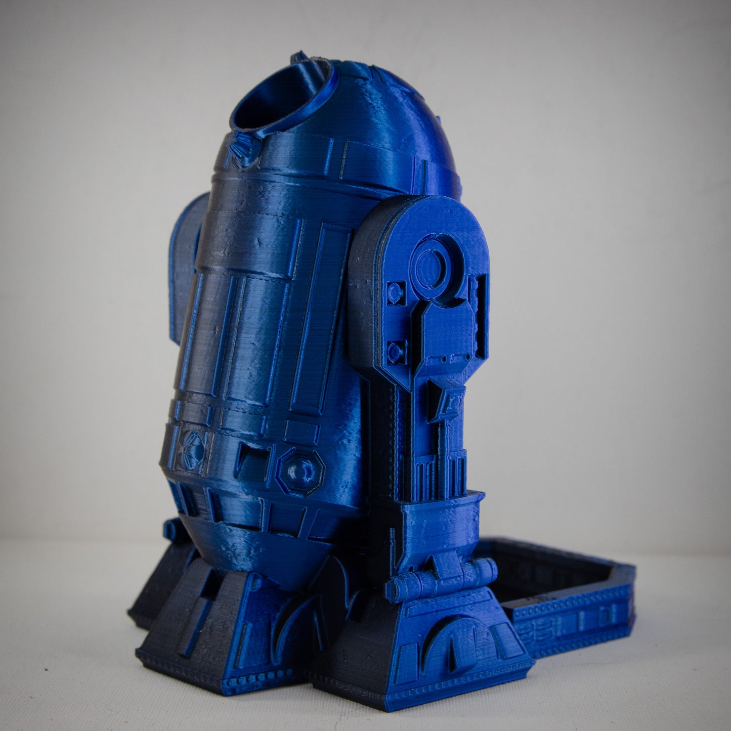 Fantasy3DTabletop - R2-D2 Droid Dice Tower - DnD/TTRPG/Roleplaying/Wargames
