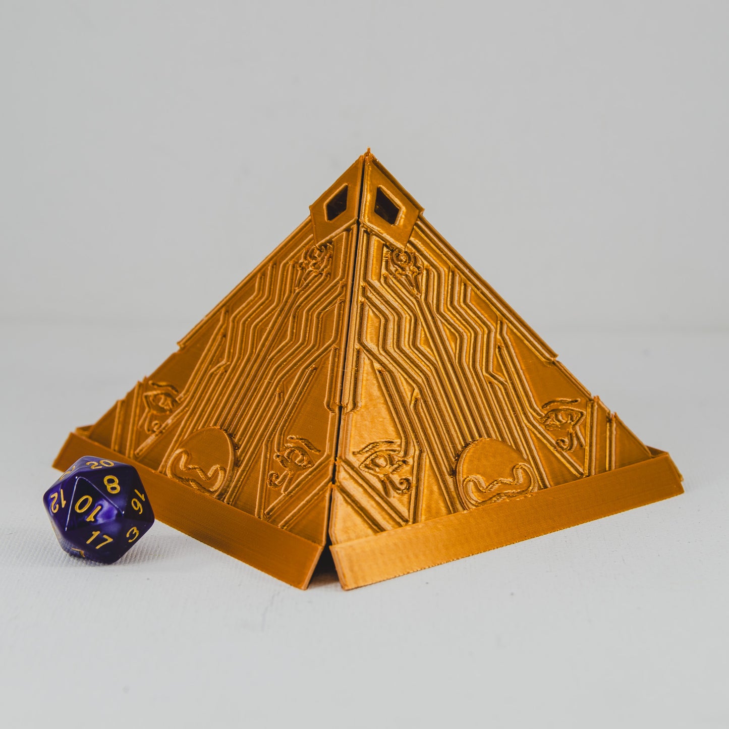 Unchained Games - Dice Box/Case - Sun Temple - DnD/TTRPG/Roleplaying/Wargames