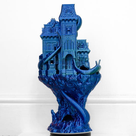 Solo Minatures #1 - Haunted Manor Dice Tower - DnD/TTRPG/Roleplaying/Wargames