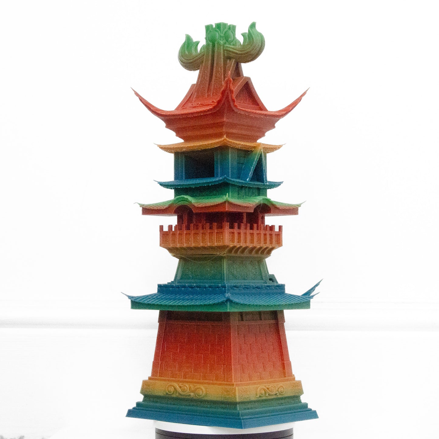 Slope3D - Traditional Chinese Dice Tower - DnD/TTRPG/Roleplaying/Wargames