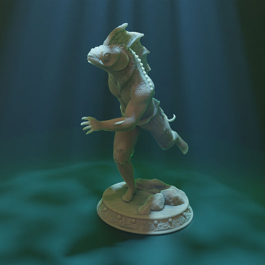 Cthulhu Girls - Shadow over Haven's Harbor - Deep One #2 - 32/75mm DnD/TTRPG Figure/Miniature - Helios3DPrinting