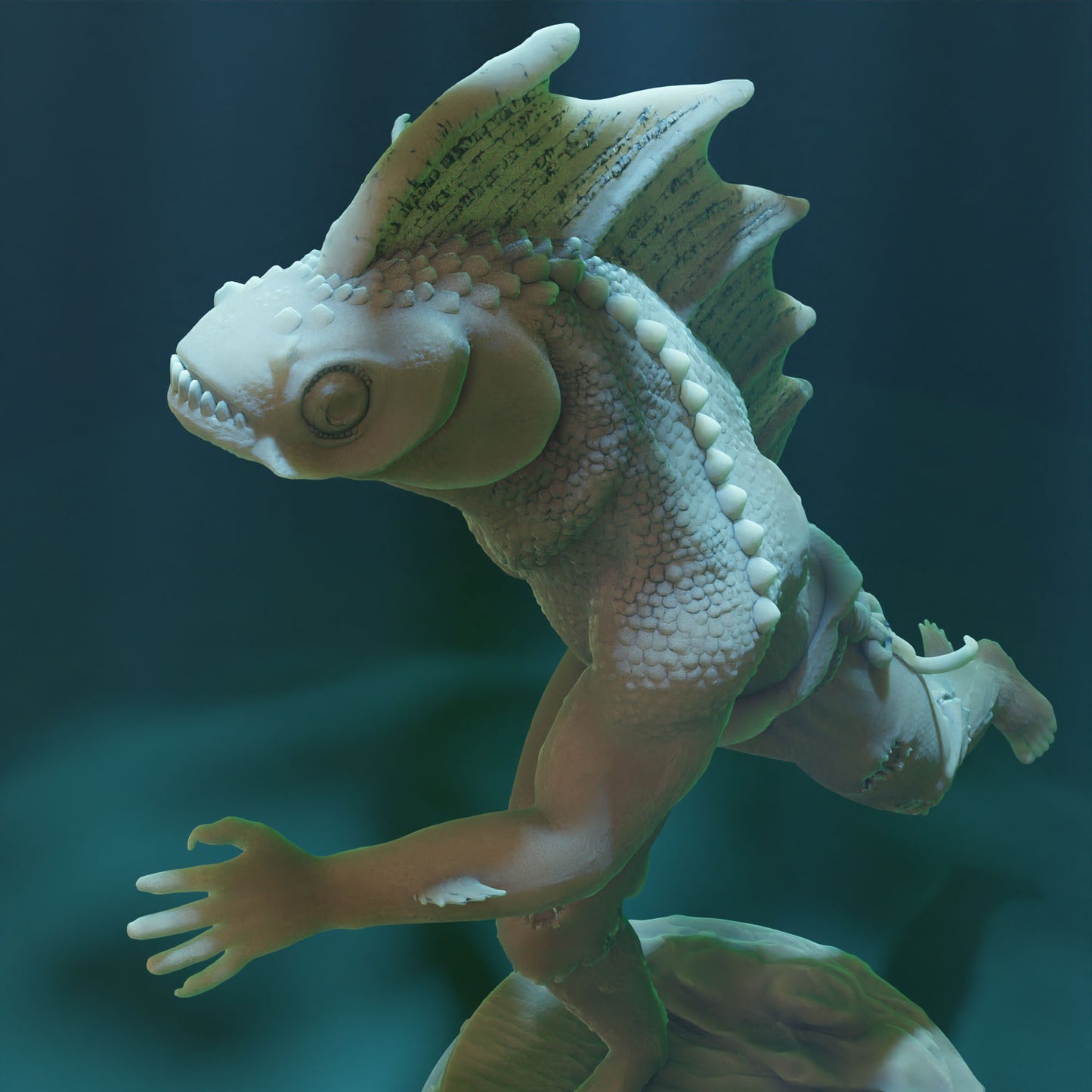 Cthulhu Girls - Shadow over Haven's Harbor - Deep One #2 - 32/75mm DnD/TTRPG Figure/Miniature - Helios3DPrinting