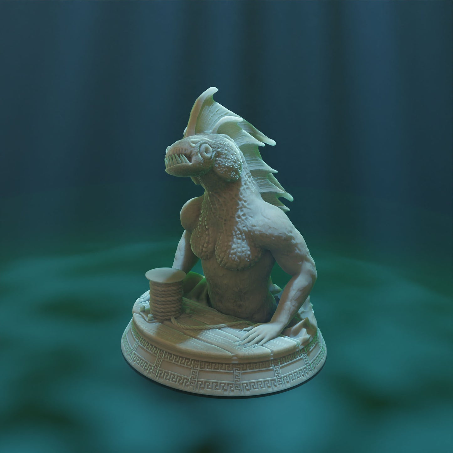 Cthulhu Girls - Shadow over Haven's Harbor - Deep One #4 - 32/75mm DnD/TTRPG Figure/Miniature - Helios3DPrinting