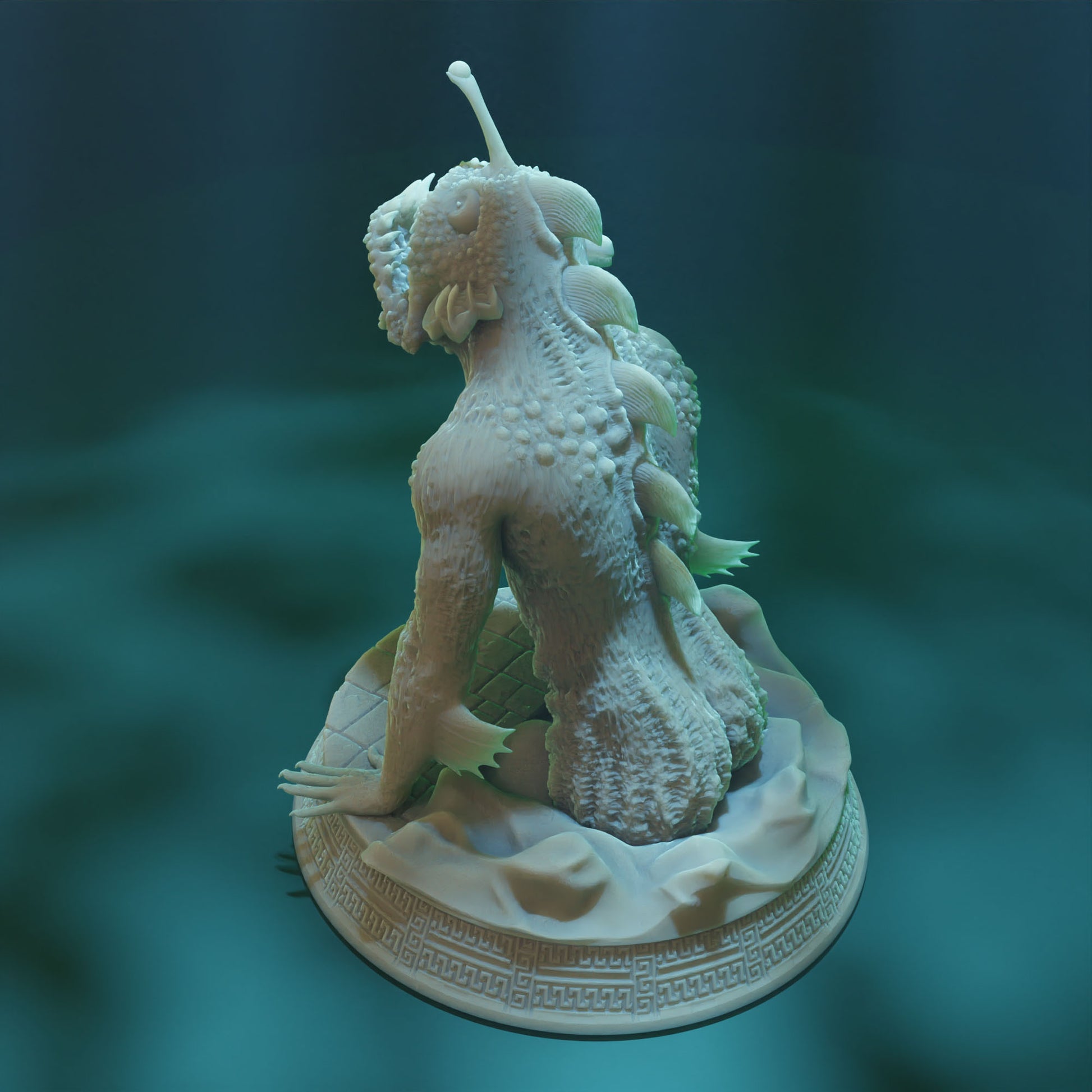 Cthulhu Girls - Shadow over Haven's Harbor - Deep One #5 - 32/75mm DnD/TTRPG Figure/Miniature - Helios3DPrinting