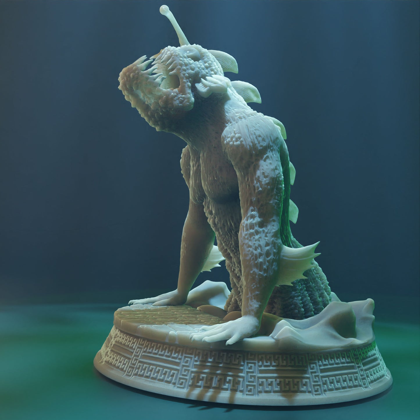 Cthulhu Girls - Shadow over Haven's Harbor - Deep One #5 - 32/75mm DnD/TTRPG Figure/Miniature - Helios3DPrinting