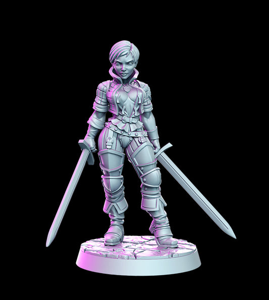 RN Estudio - Order of the Iron Lily - Daena - DnD/TTRPG Figure/Miniature