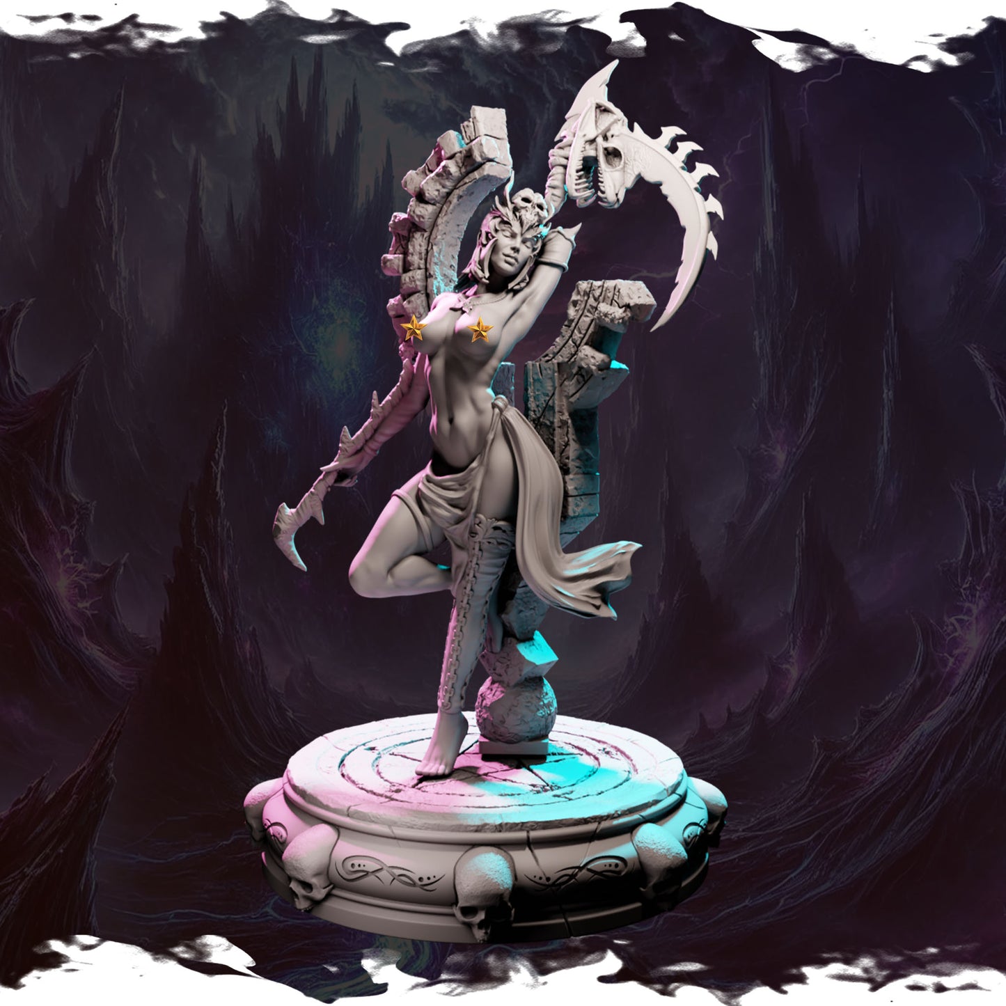 Gilmore Studio - Ladies of Chaos #3 - Daliah - 75mm Pin Up/Figure/Model/Diorama