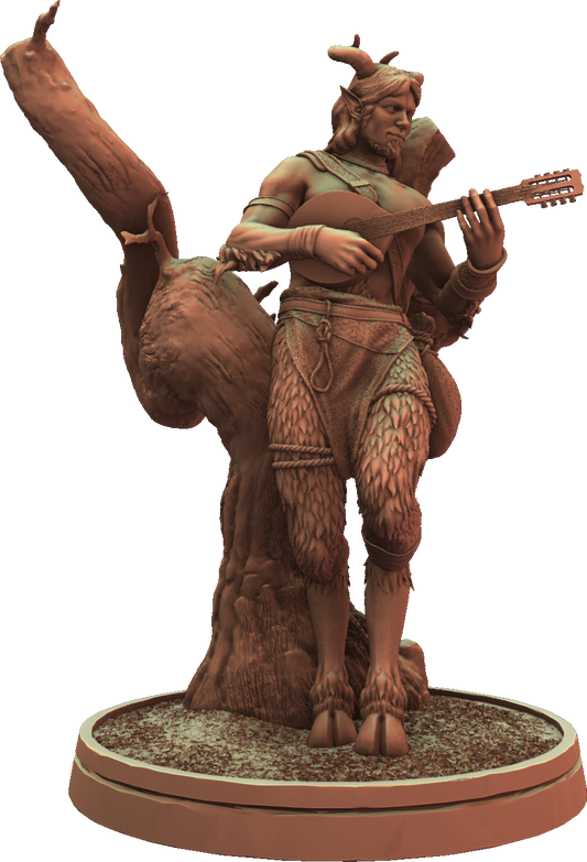 Gilded Lion - Satyr #1 - DnD/TTRPG Figure/Miniature