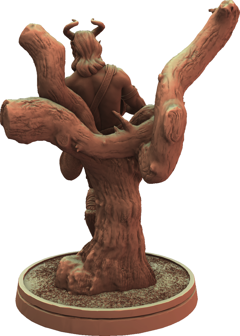 Gilded Lion - Satyr #1 - DnD/TTRPG Figure/Miniature