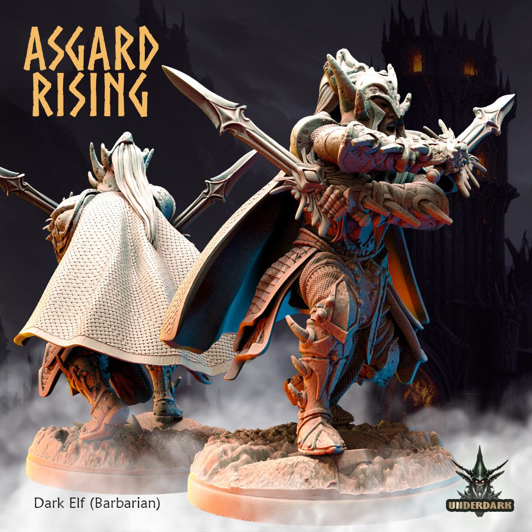 Asgard Rising - Underdark - Dark Elf - DnD/TTRPG Figure/Miniature