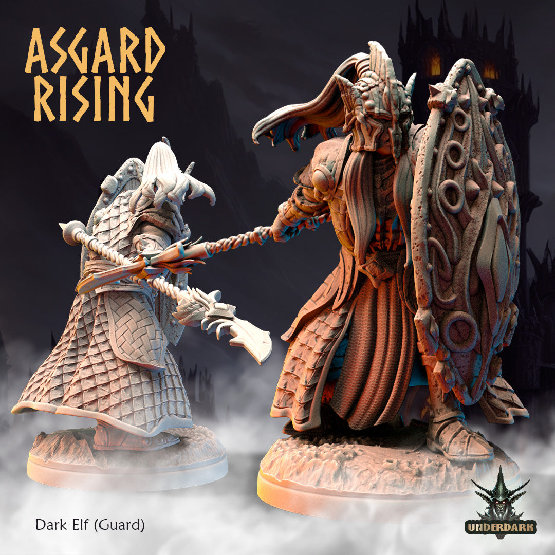 Asgard Rising - Underdark - Dark Elf - DnD/TTRPG Figure/Miniature