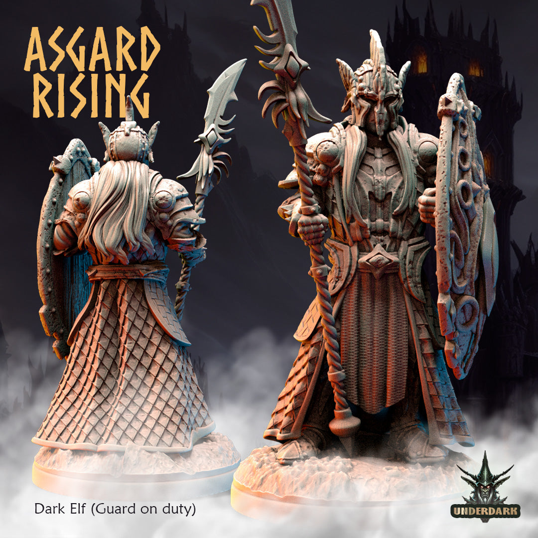 Asgard Rising - Underdark - Dark Elf - DnD/TTRPG Figure/Miniature