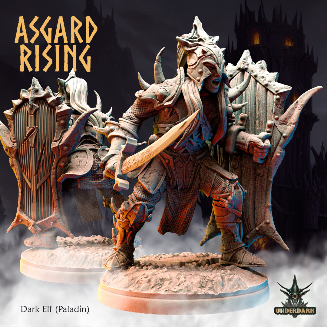 Asgard Rising - Underdark - Dark Elf - DnD/TTRPG Figure/Miniature