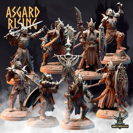 Asgard Rising - Underdark - Dark Elf - DnD/TTRPG Figure/Miniature