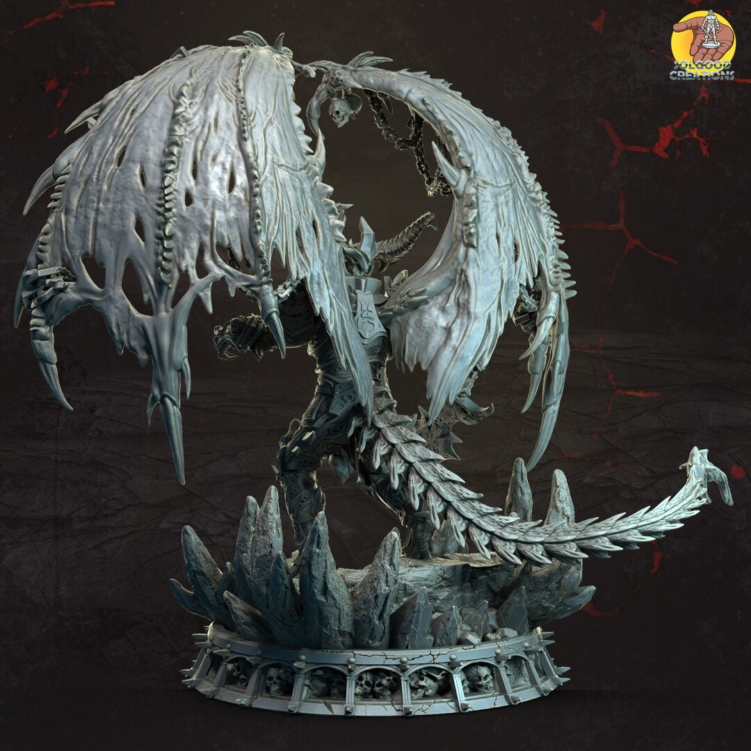 Solgoodcreations - Demon's Court - Demon King - DnD/TTRPG Figure/Miniature