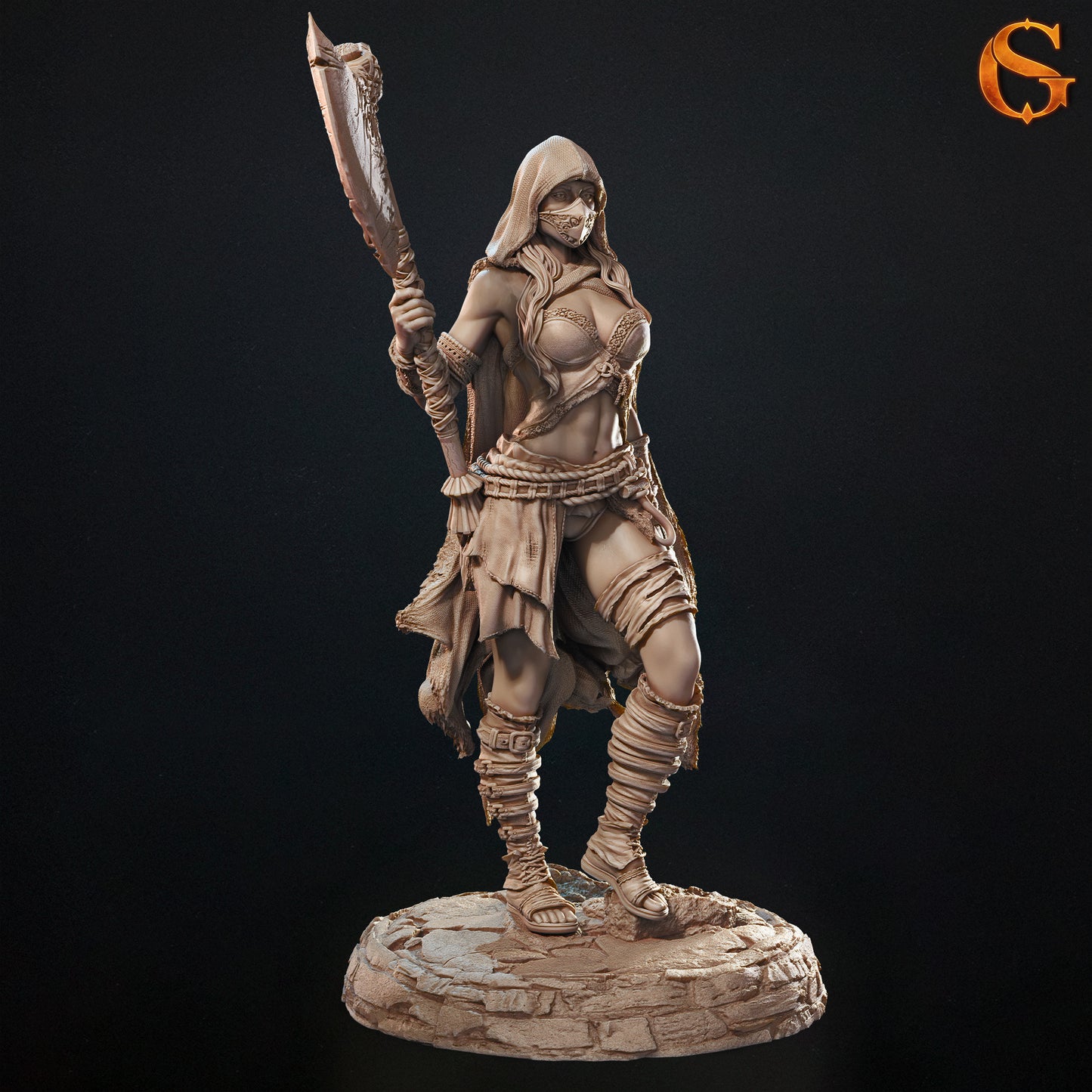 Solgoodcreations - Executioner Decapatrix #1 - 75/140mm Pin Up/Figure/Model/Diorama