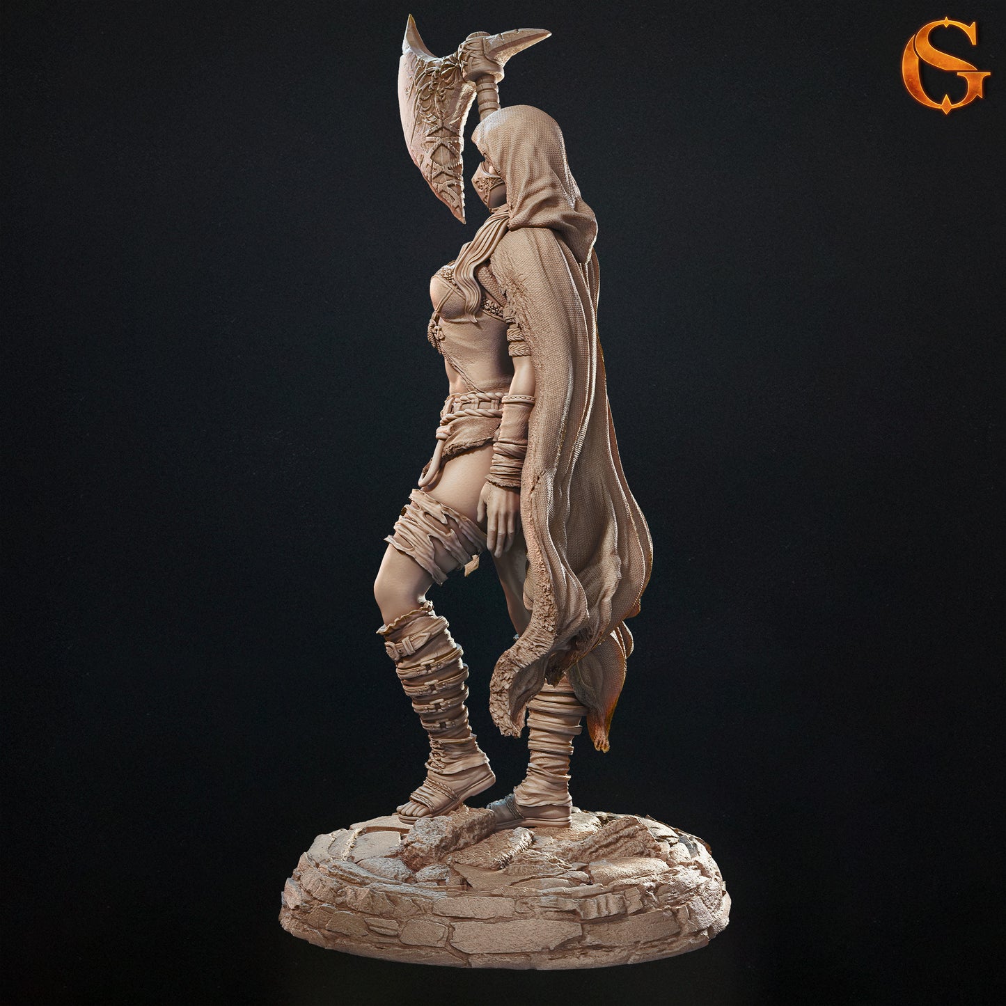 Solgoodcreations - Executioner Decapatrix #1 - 75/140mm Pin Up/Figure/Model/Diorama