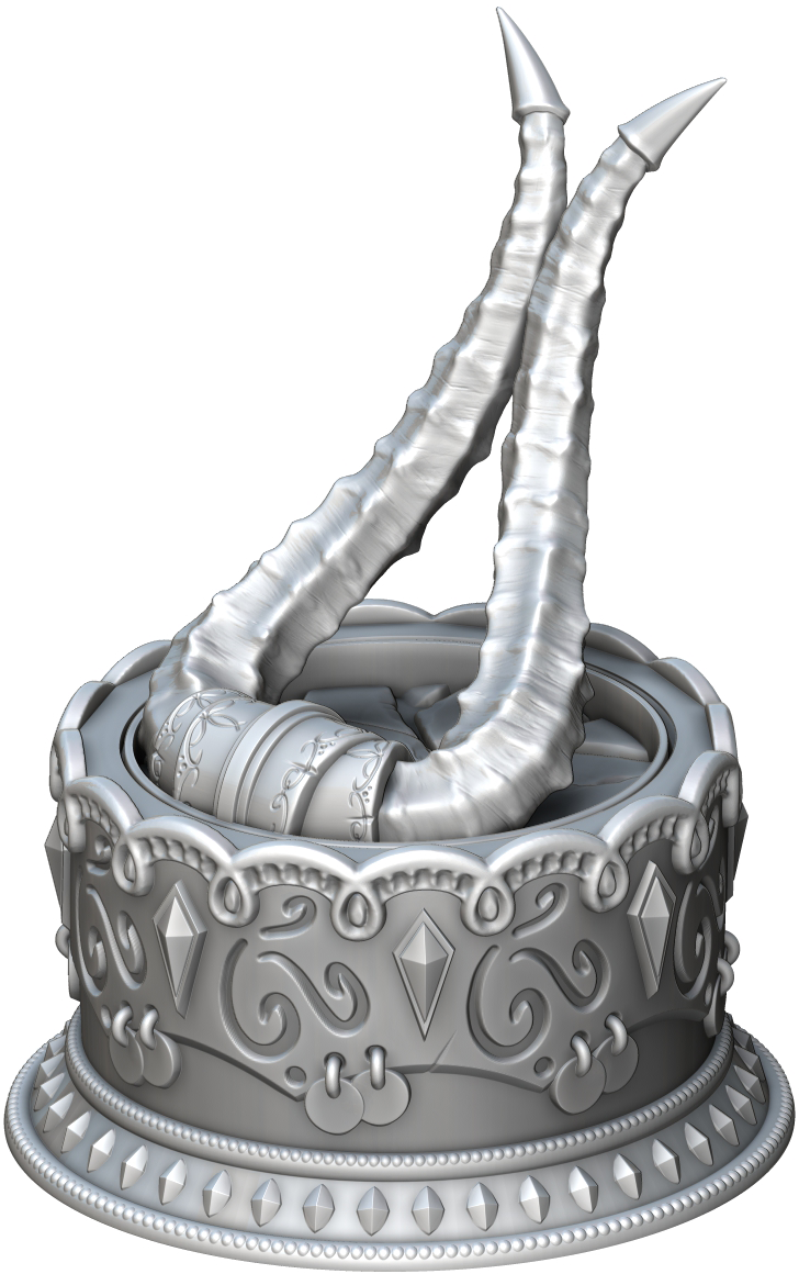 Ars Moriendi - Mythic Dice Box - Demonblooded - DnD/TTRPG/Roleplaying/Wargames - Helios3DPrinting