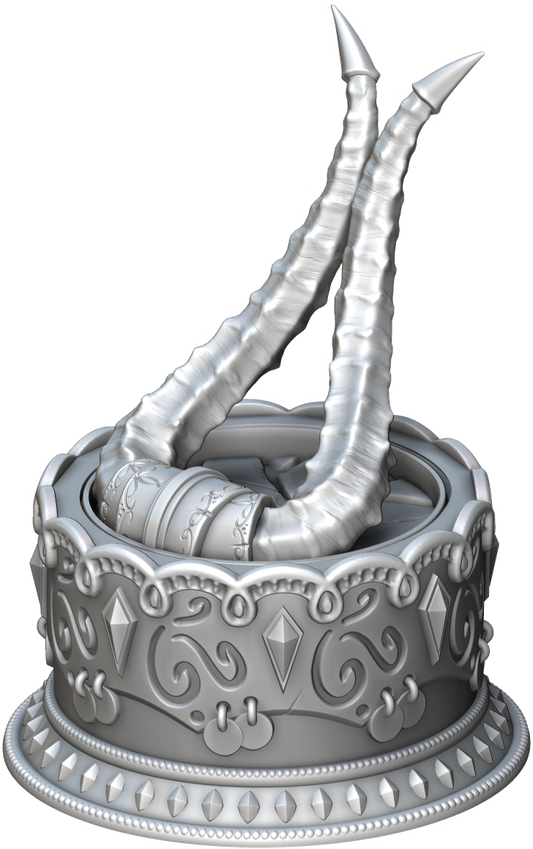 Ars Moriendi - Mythic Dice Box - Demonblooded - DnD/TTRPG/Roleplaying/Wargames - Helios3DPrinting