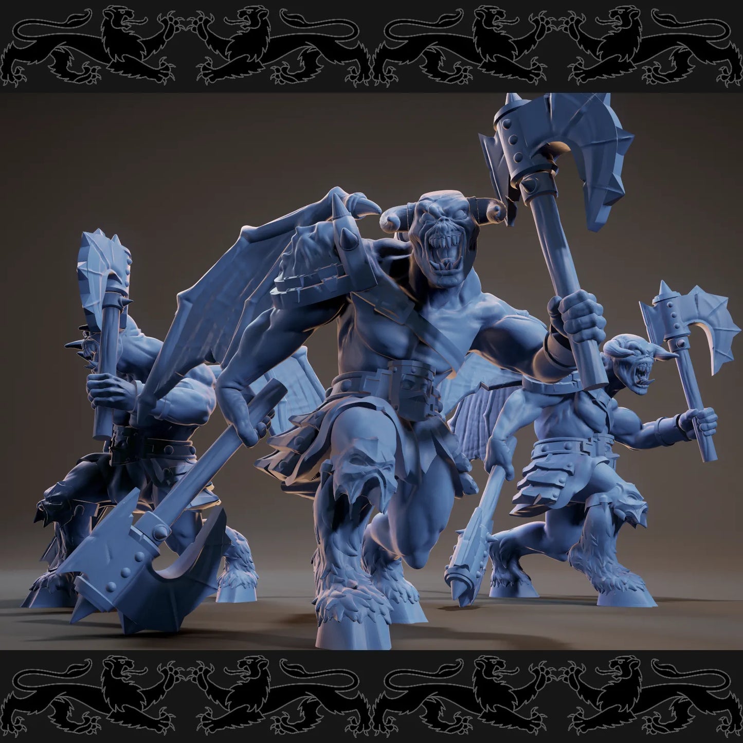 Brayan Nafarrate - Bestiary #3 - Demon - DnD/TTRPG Figure/Miniature