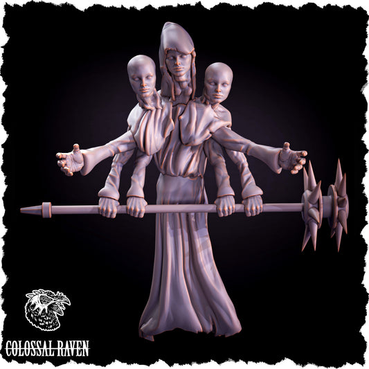 Colossal Raven - Demon Witch #4 - DnD/Pathfinder/TTRPG Figure