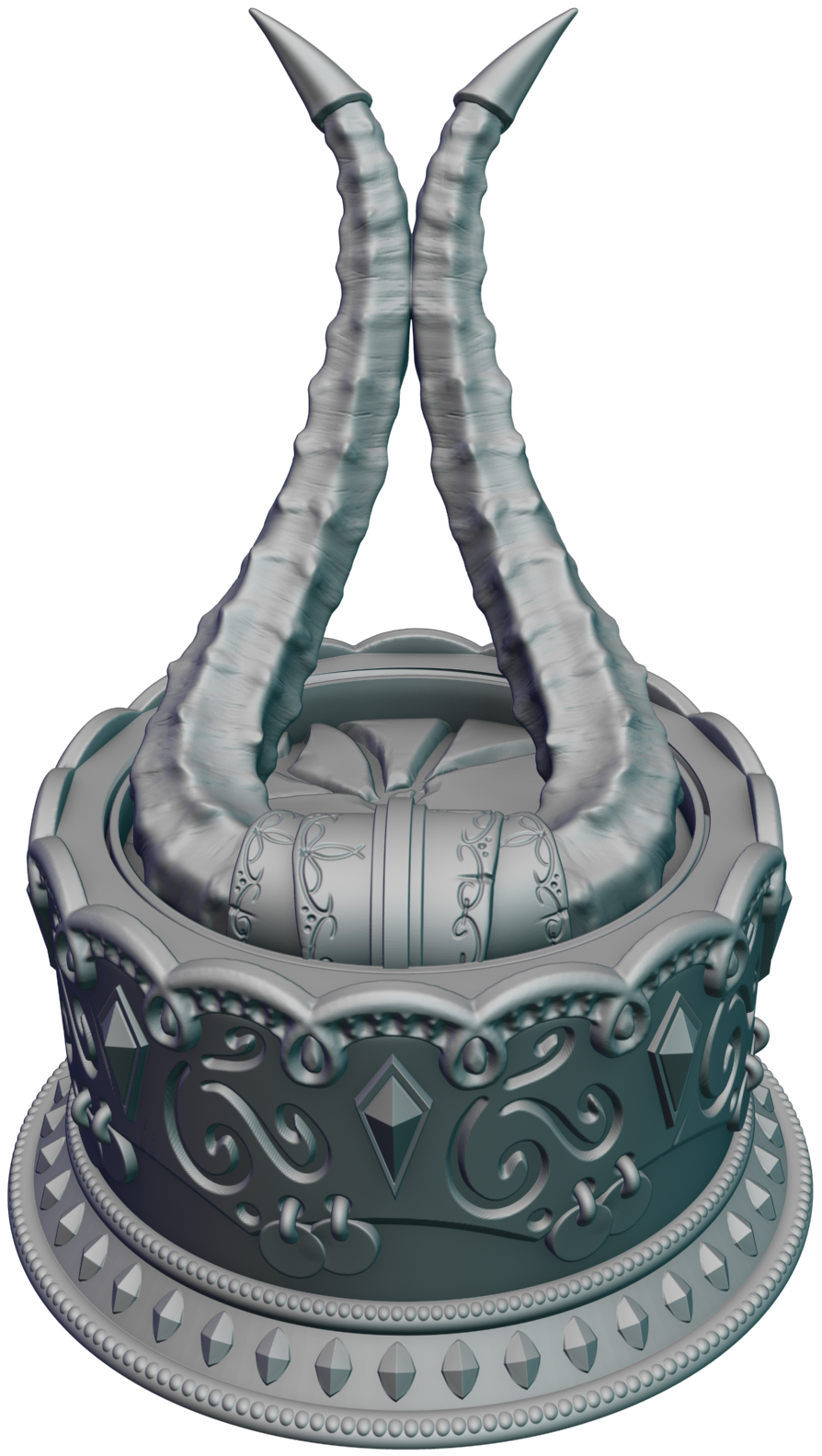 Ars Moriendi - Mythic Dice Box - Demonblooded - DnD/TTRPG/Roleplaying/Wargames - Helios3DPrinting