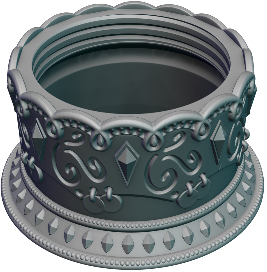 Ars Moriendi - Mythic Dice Box - Demonblooded - DnD/TTRPG/Roleplaying/Wargames - Helios3DPrinting