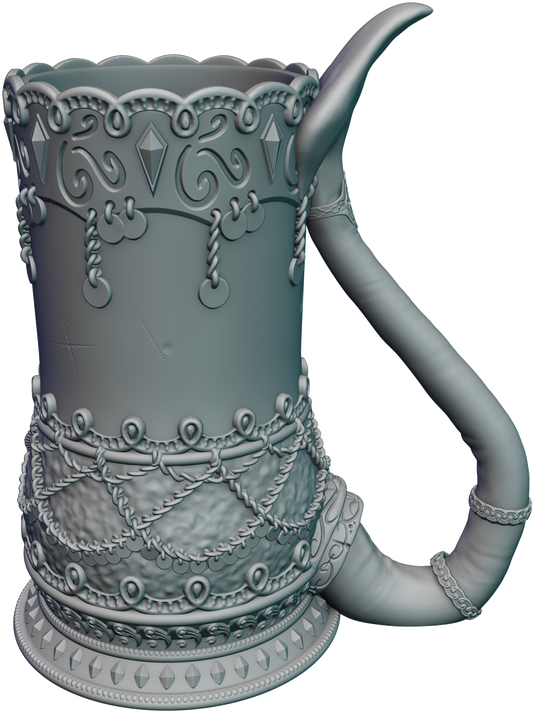 Ars Moriendi - Mythic Mugs - Demonblooded - DnD/TTRPG/Roleplaying/Wargames - Helios3DPrinting
